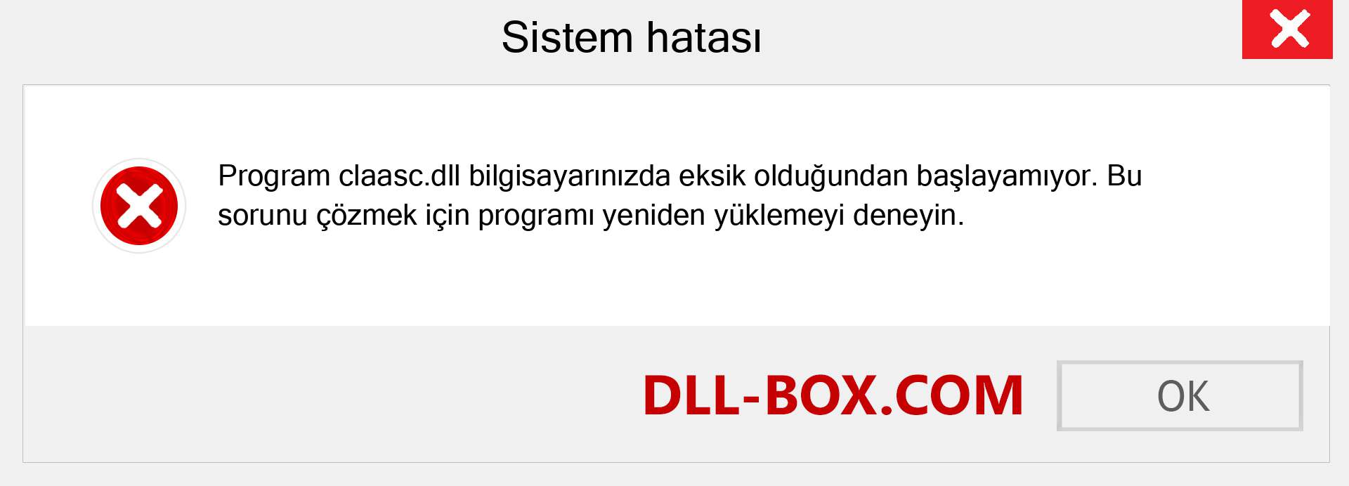 claasc.dll dosyası eksik mi? Windows 7, 8, 10 için İndirin - Windows'ta claasc dll Eksik Hatasını Düzeltin, fotoğraflar, resimler